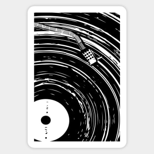 vinyl record Sticker